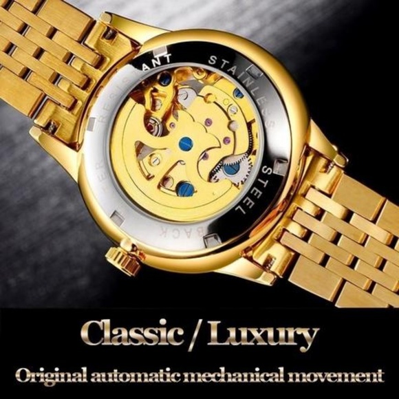 Latest 3d Dragon Gold Skeleton Watch - Picture 3 of 7